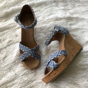 Toms Yarn Dye Sienna Wedge